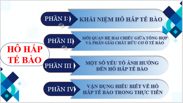 Giáo án điện tử KHTN 7 Chân trời sáng tạo Bài 25: Hô hấp tế bào | PPT Khoa học tự nhiên 7