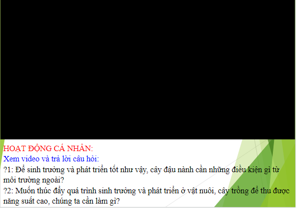 Giáo án điện tử KHTN 7 Kết nối tri thức Bài 37: Ứng dụng sinh trưởng và phát triển ở sinh vật vào thực tiễn | PPT Khoa học tự nhiên 7