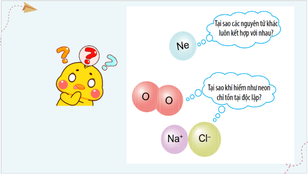 Giáo án điện tử KHTN 7 Chân trời sáng tạo Bài 6: Giới thiệu về liên kết hóa học | PPT Khoa học tự nhiên 7