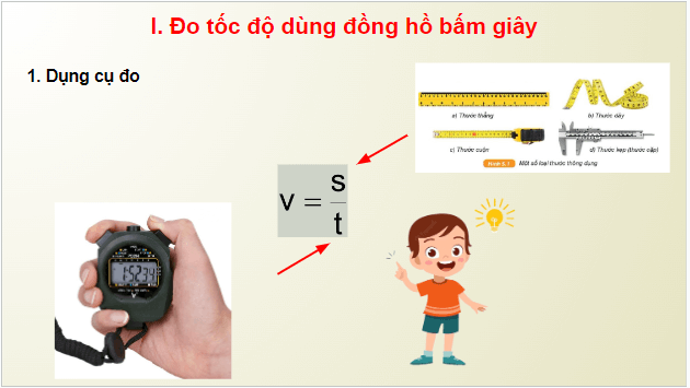 Giáo án điện tử KHTN 7 Kết nối tri thức Bài 9: Đo tốc độ | PPT Khoa học tự nhiên 7