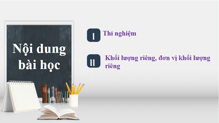 Giáo án điện tử KHTN 8 Kết nối tri thức Bài 13: Khối lượng riêng | PPT Khoa học tự nhiên 8