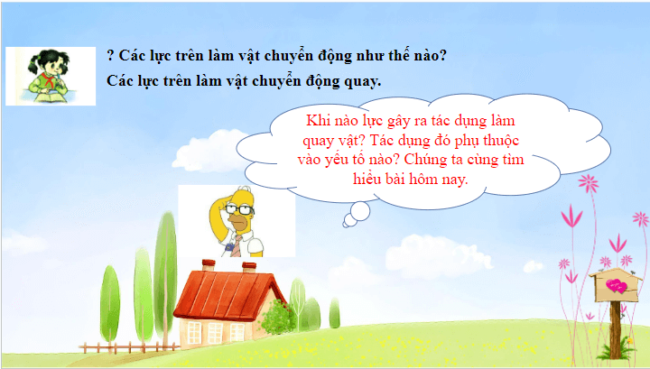 Giáo án điện tử KHTN 8 Kết nối tri thức Bài 18: Tác dụng làm quay của lực. Moment lực | PPT Khoa học tự nhiên 8
