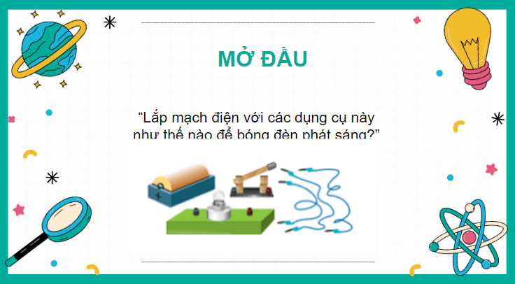 Giáo án điện tử KHTN 8 Kết nối tri thức Bài 22: Mạch điện đơn giản | PPT Khoa học tự nhiên 8