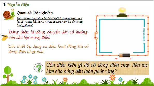 Giáo án điện tử KHTN 8 Cánh diều Bài 22: Tác dụng của dòng điện | PPT Khoa học tự nhiên 8