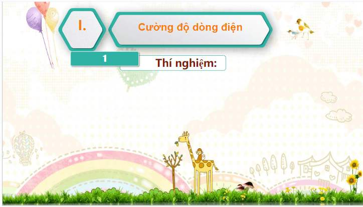 Giáo án điện tử KHTN 8 Kết nối tri thức Bài 24: Cường độ dòng điện và hiệu điện thế | PPT Khoa học tự nhiên 8