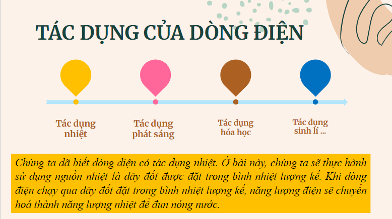 Giáo án điện tử KHTN 8 Kết nối tri thức Bài 27: Thực hành đo năng lượng nhiệt bằng joulemeter | PPT Khoa học tự nhiên 8