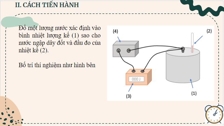 Giáo án điện tử KHTN 8 Kết nối tri thức Bài 27: Thực hành đo năng lượng nhiệt bằng joulemeter | PPT Khoa học tự nhiên 8