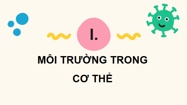 Giáo án điện tử KHTN 8 Cánh diều Bài 33: Môi trường trong cơ thể và hệ bài tiết ở người | PPT Khoa học tự nhiên 8