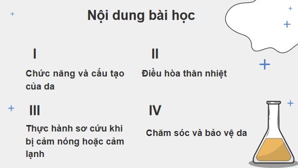 Giáo án điện tử KHTN 8 Cánh diều Bài 36: Da và điều hòa thân nhiệt ở người | PPT Khoa học tự nhiên 8
