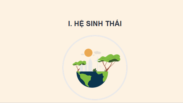 Giáo án điện tử KHTN 8 Cánh diều Bài 41: Hệ sinh thái | PPT Khoa học tự nhiên 8