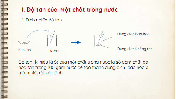 Giáo án điện tử KHTN 8 Cánh diều Bài 6: Nồng độ dung dịch | PPT Khoa học tự nhiên 8