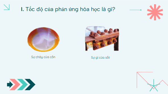 Giáo án điện tử KHTN 8 Cánh diều Bài 7: Tốc độ phản ứng và chất xúc tác | PPT Khoa học tự nhiên 8