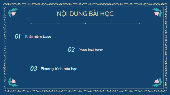 Giáo án điện tử KHTN 8 Cánh diều Bài 9: Base | PPT Khoa học tự nhiên 8