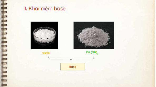 Giáo án điện tử KHTN 8 Cánh diều Bài 9: Base | PPT Khoa học tự nhiên 8