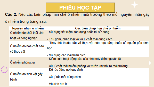 Giáo án điện tử KHTN 8 Cánh diều Bài tập Chủ đề 8 và 9 | PPT Khoa học tự nhiên 8