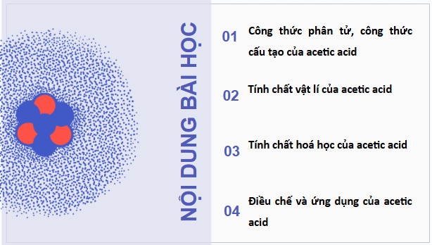Giáo án điện tử KHTN 9 Chân trời sáng tạo Bài 25: Acetic acid | PPT Khoa học tự nhiên 9
