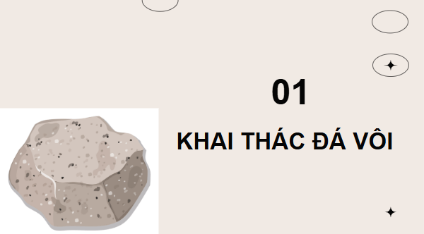 Giáo án điện tử KHTN 9 Kết nối tri thức Bài 34: Khai thác đá vôi. Công nghiệp silicate | PPT Khoa học tự nhiên 9