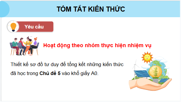 Giáo án điện tử KHTN 9 Chân trời sáng tạo Ôn tập chủ đề 5 | PPT Khoa học tự nhiên 9
