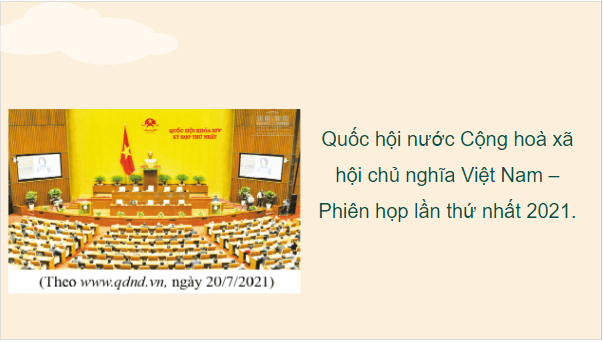 Giáo án điện tử KTPL 10 Cánh diều Bài 11: Hệ thống chính trị nước Cộng hòa xã hội chủ nghĩa Việt Nam | PPT Kinh tế Pháp luật 10