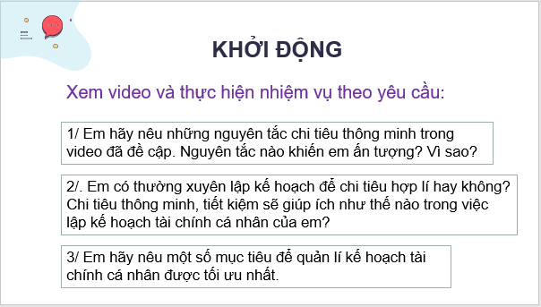 Giáo án điện tử KTPL 10 Chân trời sáng tạo Bài 11: Lập kế hoạch tài chính cá nhân | PPT Kinh tế Pháp luật 10