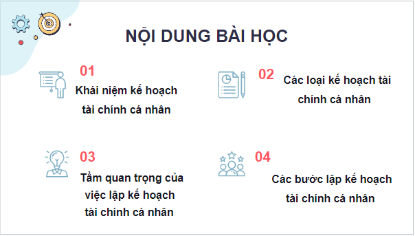 Giáo án điện tử KTPL 10 Chân trời sáng tạo Bài 11: Lập kế hoạch tài chính cá nhân | PPT Kinh tế Pháp luật 10