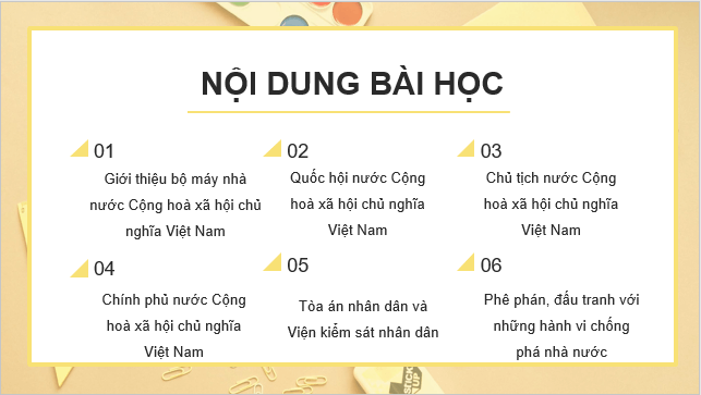 Giáo án điện tử KTPL 10 Cánh diều Bài 12: Bộ máy nhà nước Cộng hòa xã hội chủ nghĩa Việt Nam | PPT Kinh tế Pháp luật 10