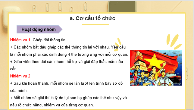 Giáo án điện tử KTPL 10 Cánh diều Bài 12: Bộ máy nhà nước Cộng hòa xã hội chủ nghĩa Việt Nam | PPT Kinh tế Pháp luật 10