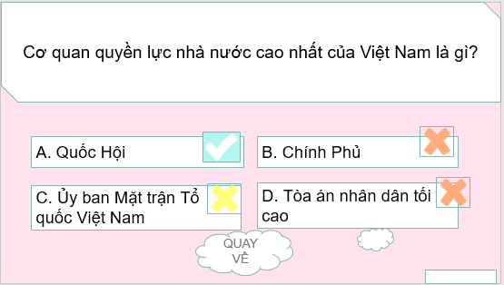 Giáo án điện tử KTPL 10 Chân trời sáng tạo Bài 12: Đặc điểm, cấu trúc và nguyên tắc hoạt động của hệ thống chính trị nước Cộng hòa xã hội chủ nghĩa Việt Nam | PPT Kinh tế Pháp luật 10