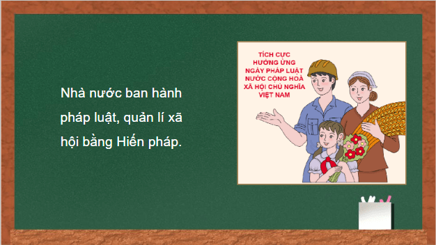 Giáo án điện tử KTPL 10 Cánh diều Bài 15: Hiến pháp nước Cộng hòa xã hội chủ nghĩa Việt Nam về chế độ chính trị | PPT Kinh tế Pháp luật 10