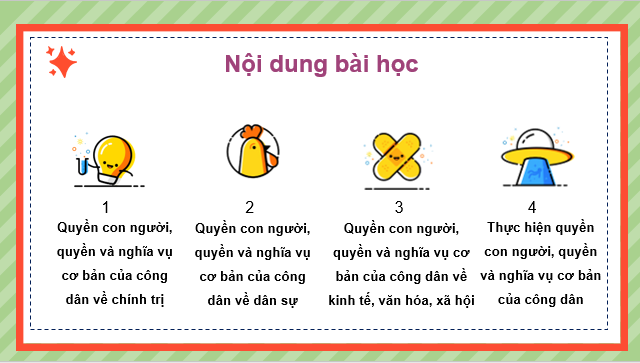 Giáo án điện tử KTPL 10 Cánh diều Bài 16: Hiến pháp nước Cộng hòa xã hội chủ nghĩa Việt Nam về quyền con người, quyền và nghĩa vụ cơ bản của công dân | PPT Kinh tế Pháp luật 10