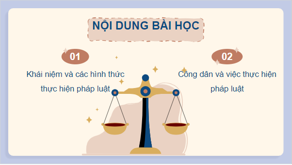 Giáo án điện tử KTPL 10 Chân trời sáng tạo Bài 19: Thực hiện pháp luật | PPT Kinh tế Pháp luật 10