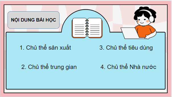 Giáo án điện tử KTPL 10 Cánh diều Bài 2: Các chủ thể của nền kinh tế | PPT Kinh tế Pháp luật 10