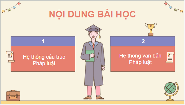 Giáo án điện tử KTPL 10 Cánh diều Bài 20: Hệ thống pháp luật Việt Nam | PPT Kinh tế Pháp luật 10