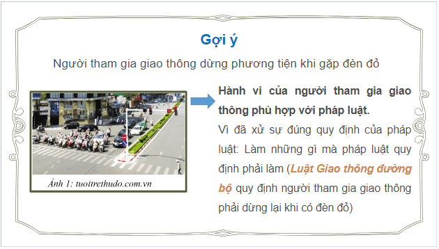 Giáo án điện tử KTPL 10 Cánh diều Bài 21: Thực hiện pháp luật | PPT Kinh tế Pháp luật 10