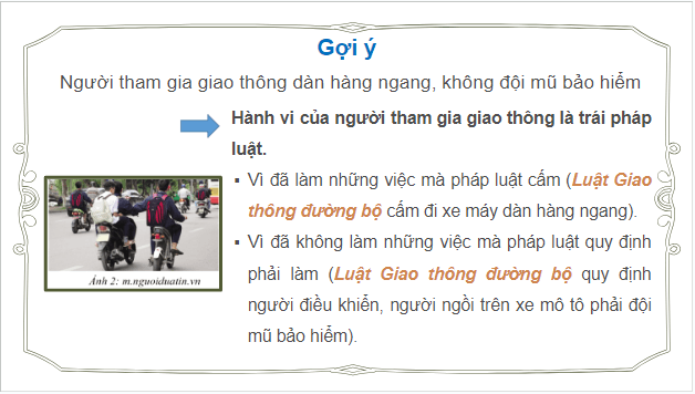 Giáo án điện tử KTPL 10 Cánh diều Bài 21: Thực hiện pháp luật | PPT Kinh tế Pháp luật 10