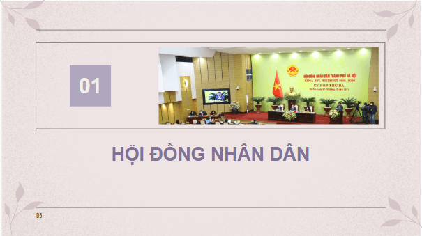 Giáo án điện tử KTPL 10 Kết nối tri thức Bài 23: Hội đồng nhân dân và Uỷ ban nhân dân | PPT Kinh tế Pháp luật 10