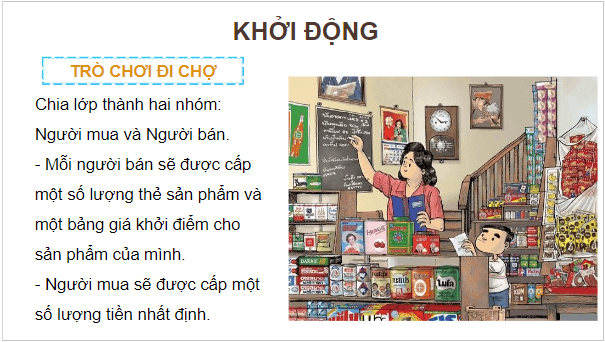 Giáo án điện tử KTPL 10 Kết nối tri thức Bài 3: Thị trường | PPT Kinh tế Pháp luật 10