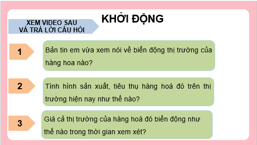 Giáo án điện tử KTPL 10 Cánh diều Bài 4: Cơ chế thị trường | PPT Kinh tế Pháp luật 10