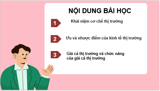 Giáo án điện tử KTPL 10 Cánh diều Bài 4: Cơ chế thị trường | PPT Kinh tế Pháp luật 10