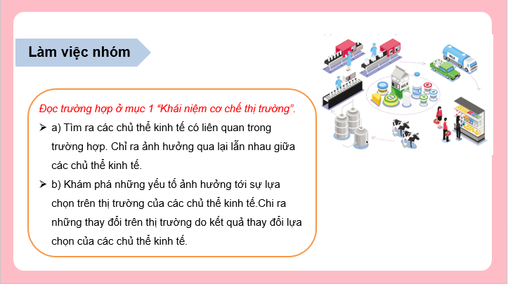 Giáo án điện tử KTPL 10 Cánh diều Bài 4: Cơ chế thị trường | PPT Kinh tế Pháp luật 10