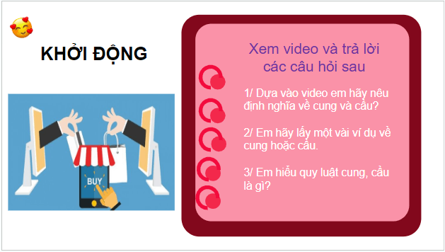 Giáo án điện tử KTPL 10 Chân trời sáng tạo Bài 4: Cơ chế thị trường | PPT Kinh tế Pháp luật 10