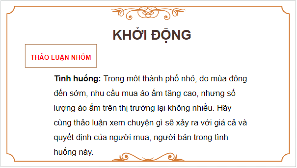 Giáo án điện tử KTPL 10 Kết nối tri thức Bài 4: Cơ chế thị trường | PPT Kinh tế Pháp luật 10