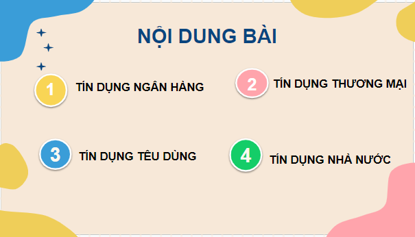 Giáo án điện tử KTPL 10 Kết nối tri thức Bài 9: Dịch vụ tín dụng | PPT Kinh tế Pháp luật 10