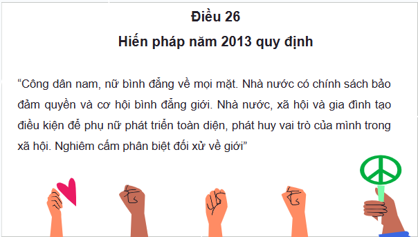 Giáo án điện tử KTPL 11 Cánh diều Bài 11: Bình đẳng giới trong đời sống xã hội | PPT Kinh tế Pháp luật 11