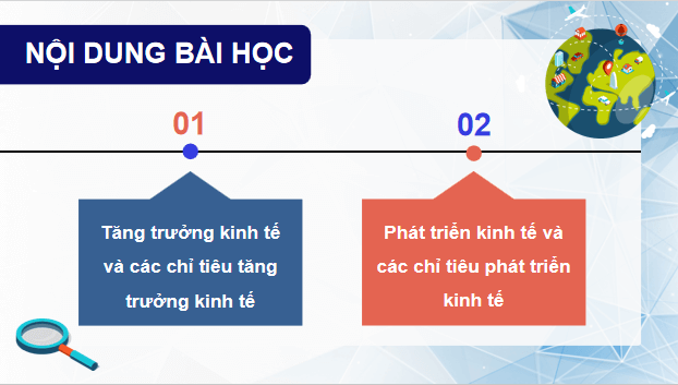 Giáo án điện tử KTPL 12 Cánh diều Bài 1: Tăng trưởng và phát triển kinh tế | PPT Kinh tế Pháp luật 12