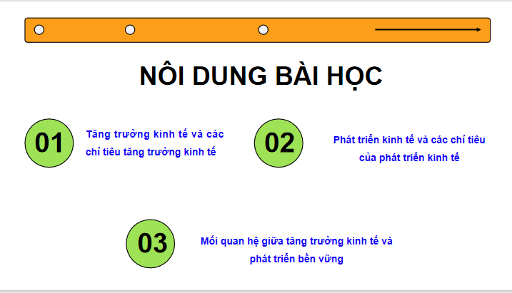 Giáo án điện tử KTPL 12 Chân trời sáng tạo Bài 1: Tăng trưởng và phát triển kinh tế | PPT Kinh tế Pháp luật 12