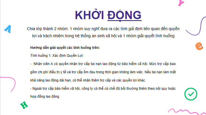 Giáo án điện tử KTPL 12 Chân trời sáng tạo Bài 4: An sinh xã hội | PPT Kinh tế Pháp luật 12