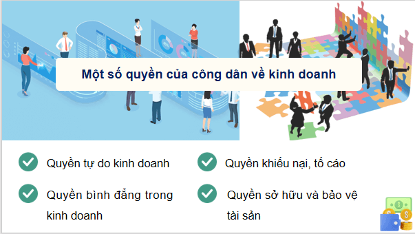 Giáo án điện tử KTPL 12 Kết nối tri thức Bài 8: Quyền và nghĩa vụ của công dân về kinh doanh và nộp thuế | PPT Kinh tế Pháp luật 12