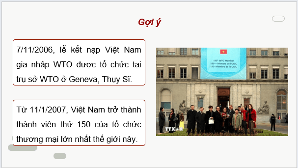 Giáo án điện tử Chuyên đề KTPL 12 Kết nối tri thức Chuyên đề 3: Việt Nam trong tiến trình hội nhập kinh tế quốc tế | PPT Chuyên đề Kinh tế Pháp luật 12