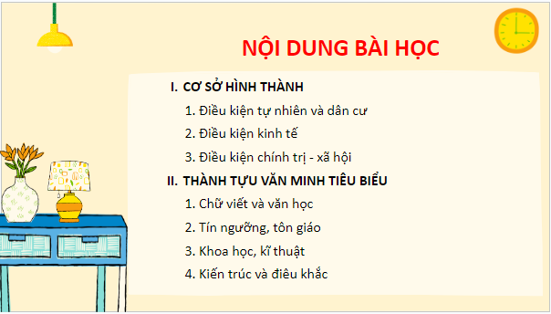 Giáo án điện tử Lịch Sử 10 Chân trời sáng tạo Bài 6: Văn minh Ai Cập | PPT Lịch Sử 10